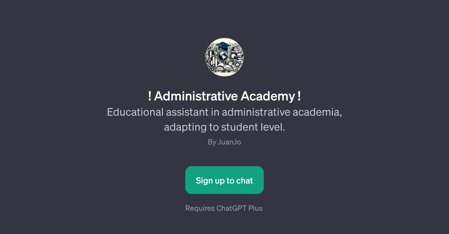 Administrative Academy website