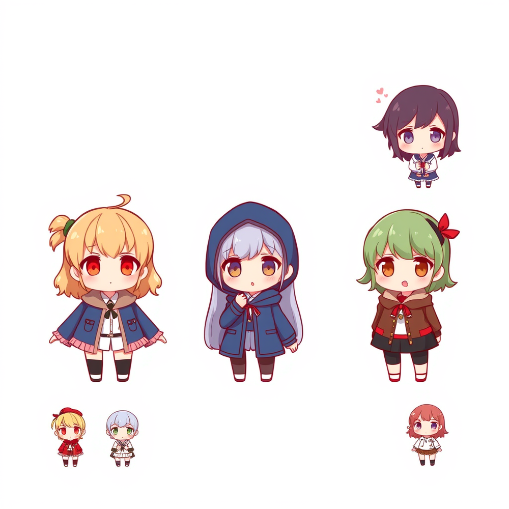 Adorable Chibi Characters Generator website