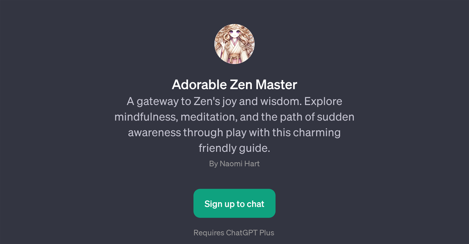 Adorable Zen Master website