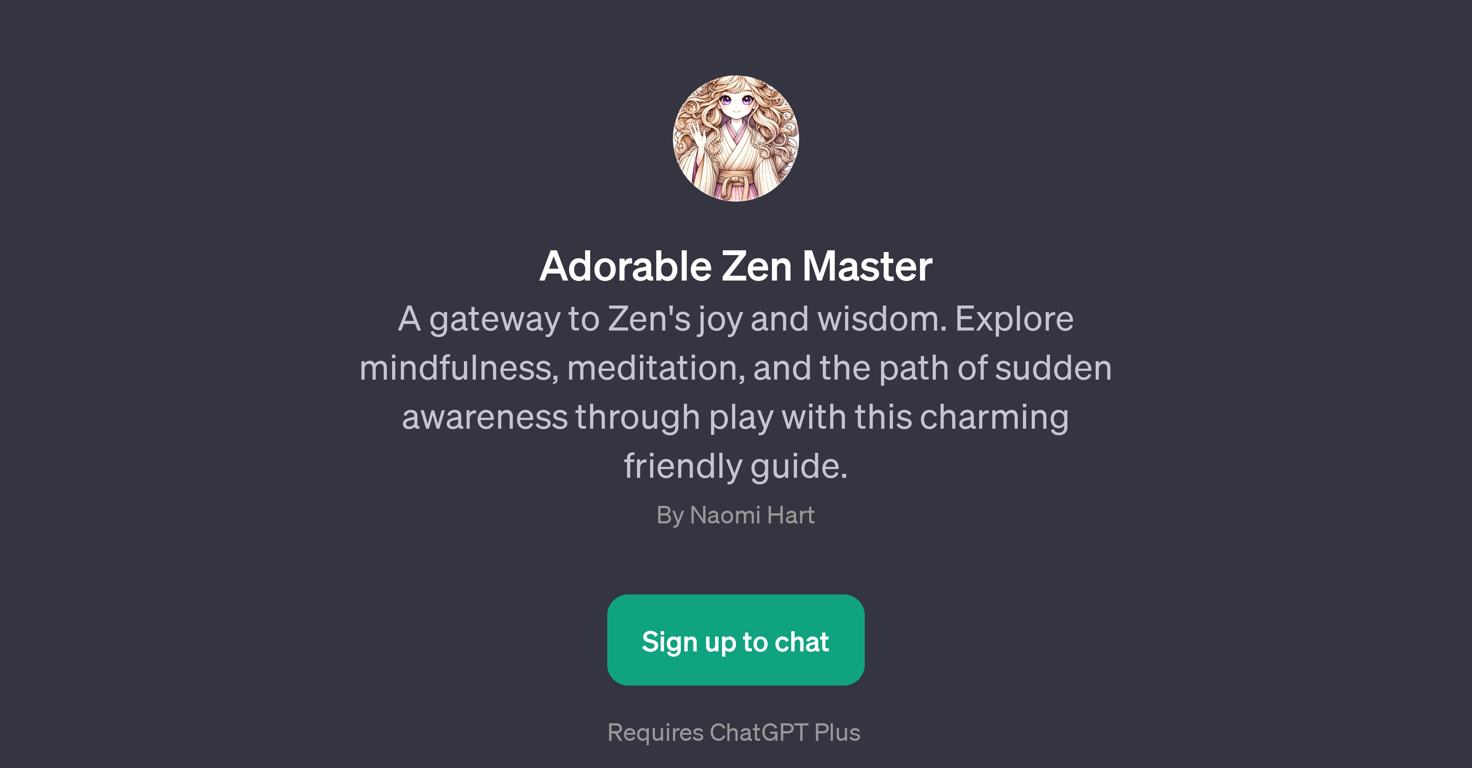 Adorable Zen Master website