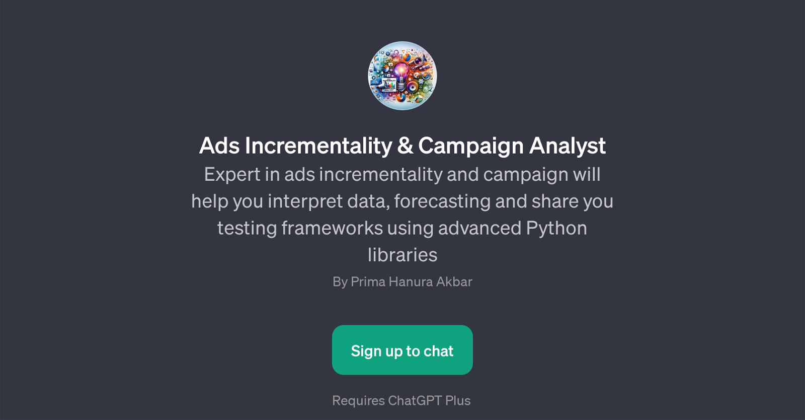 Ads Incrementality & Campaign Analyst website
