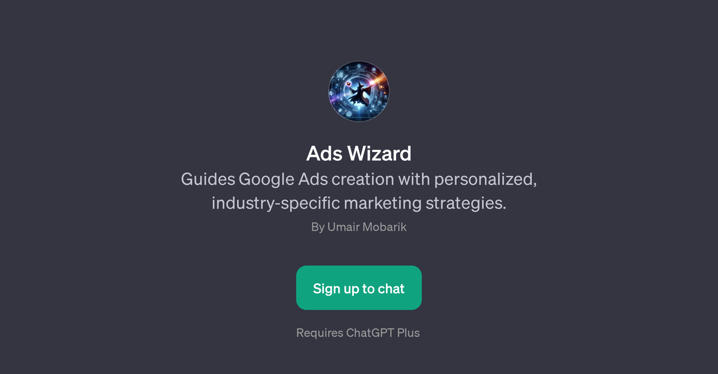 Ads Wizard website