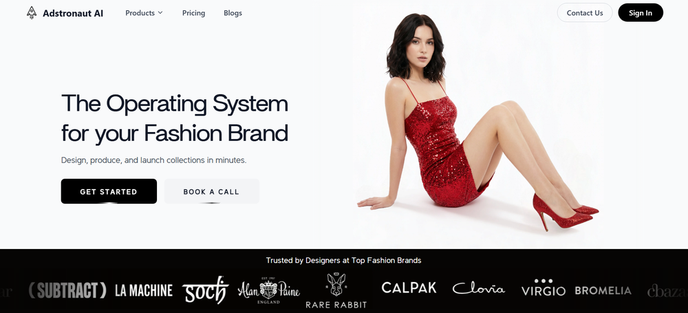 AdstronautAI website
