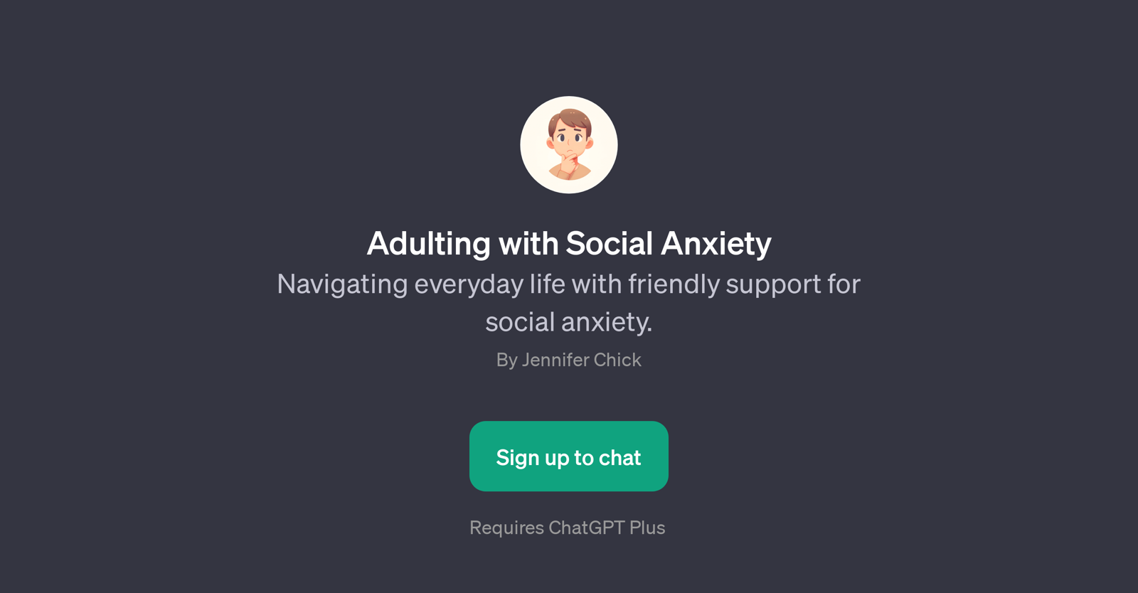 Adulting with Social Anxiety website