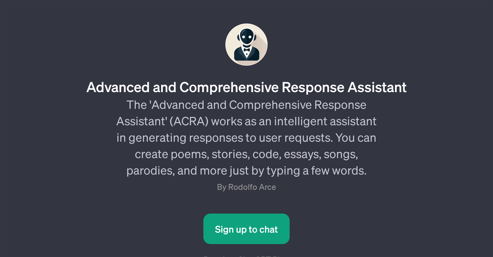 Advanced and Comprehensive Response Assistant website