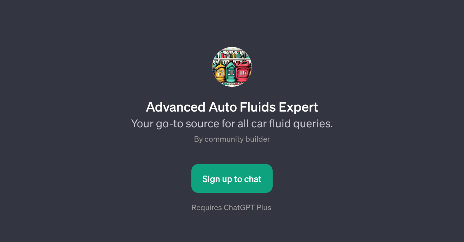 Advanced Auto Fluids Expert website