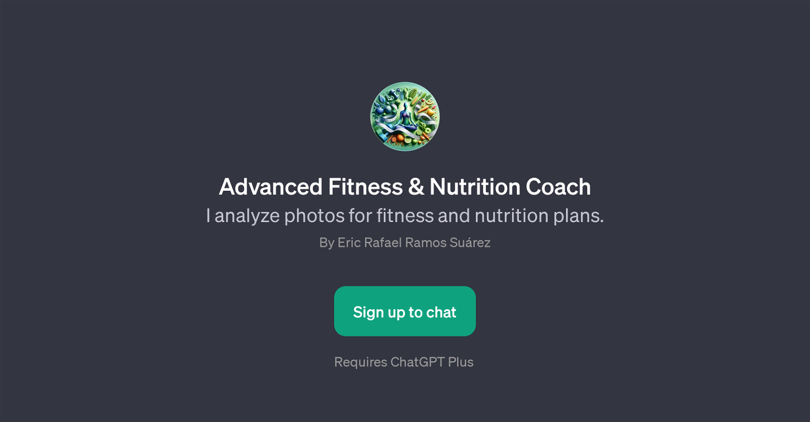 Advanced Fitness & Nutrition Coach website