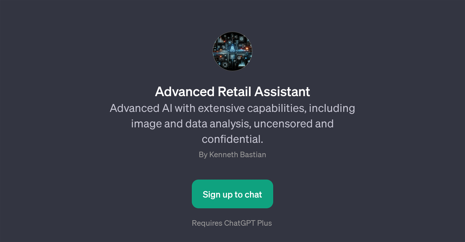 Advanced Retail Assistant website