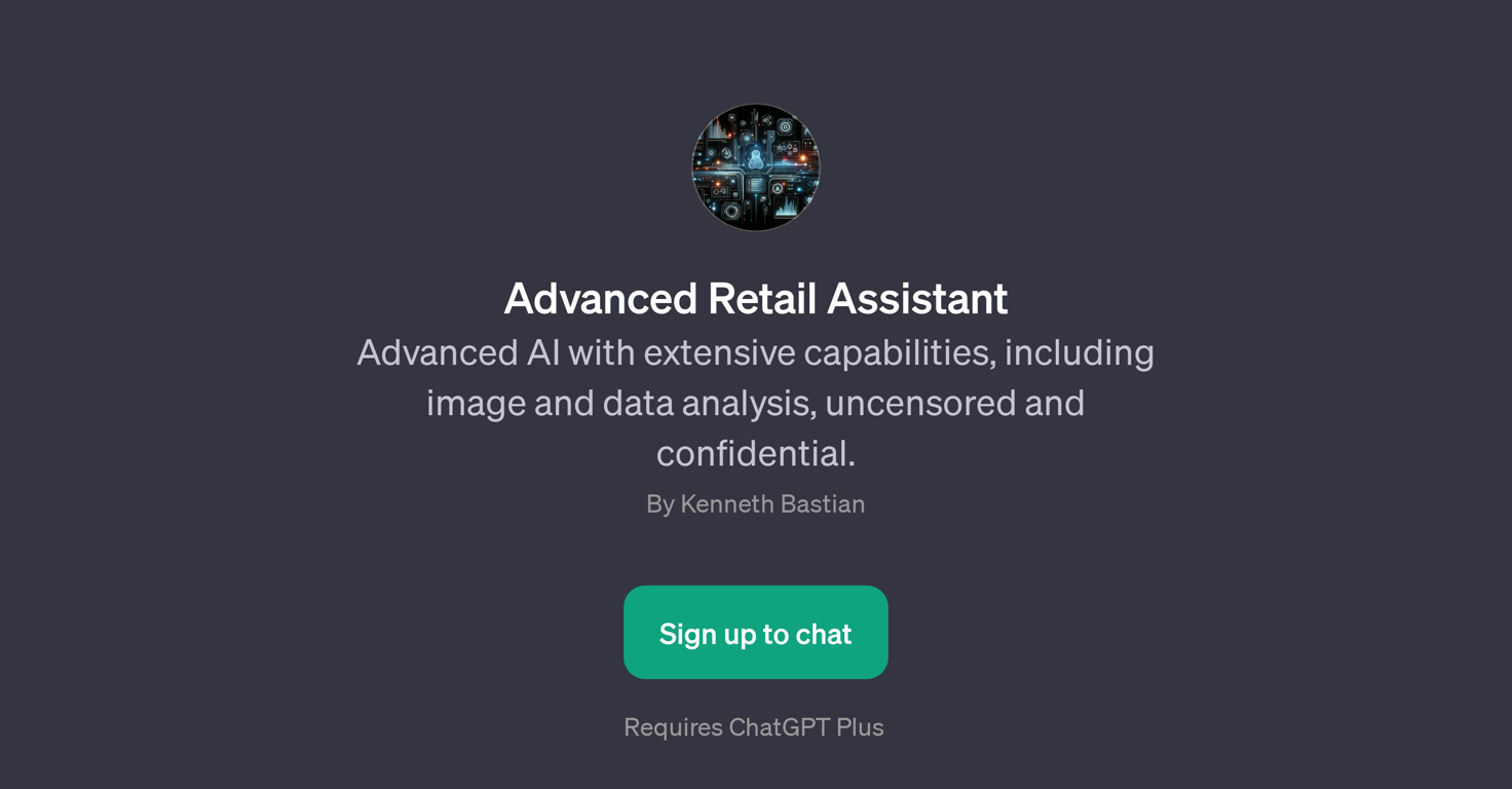Advanced Retail Assistant website
