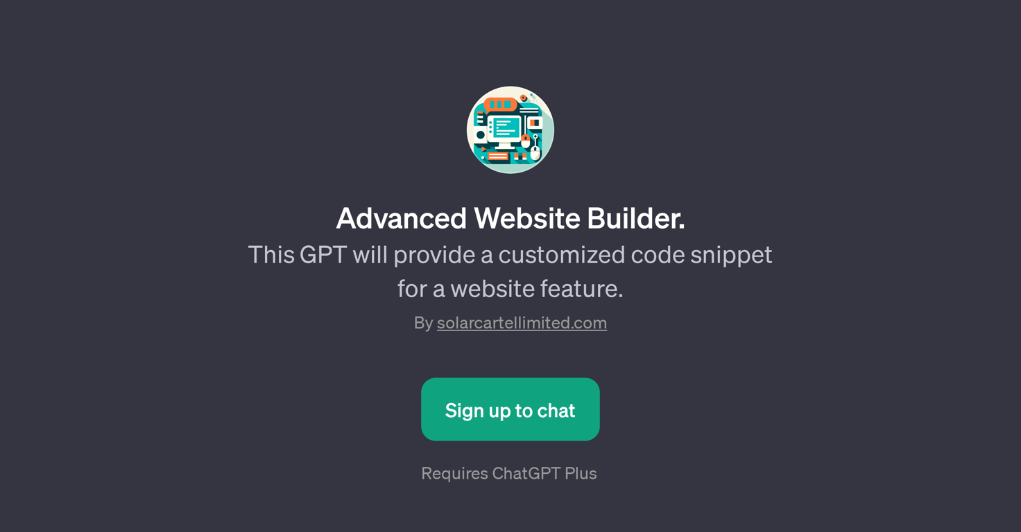 Advanced Website Builder website