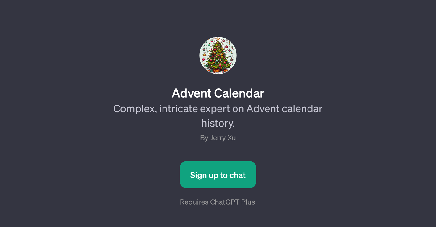 Advent Calendar GPT website