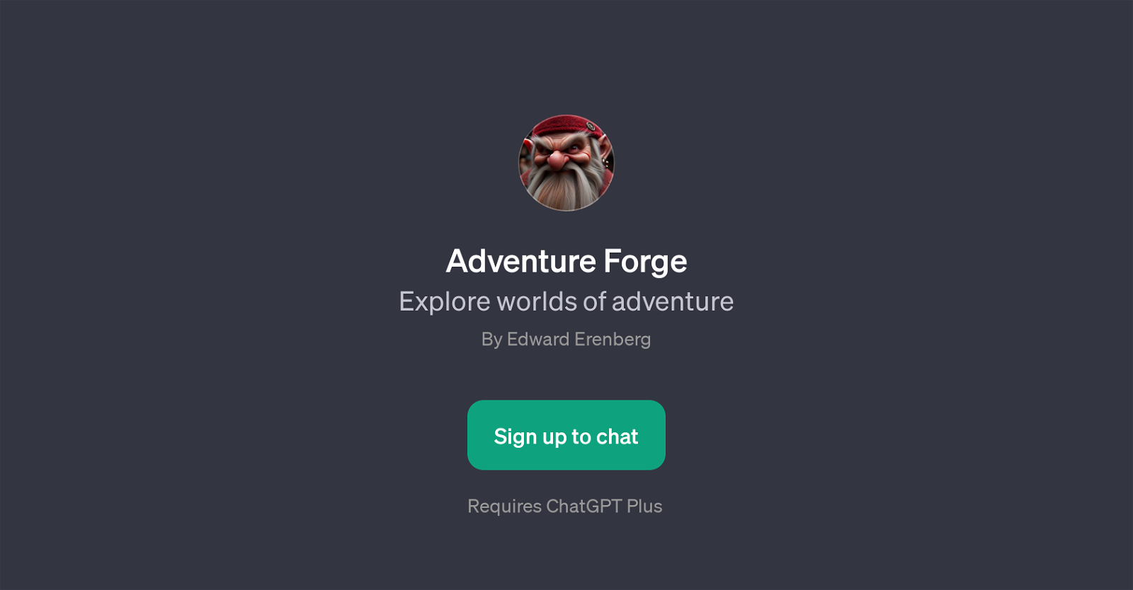 Adventure Forge website