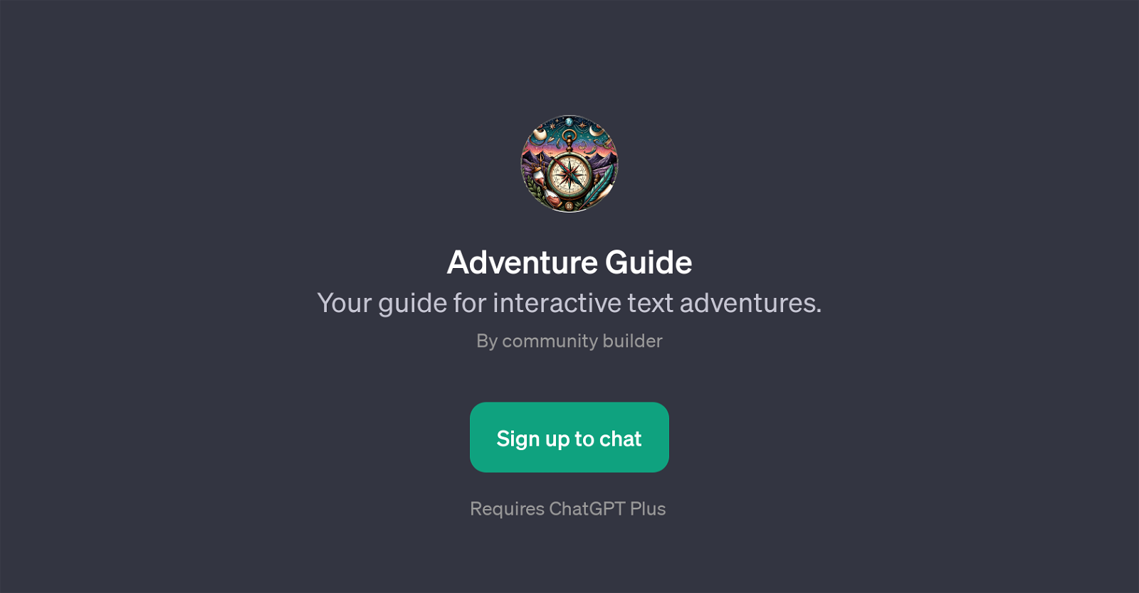Adventure Guide website
