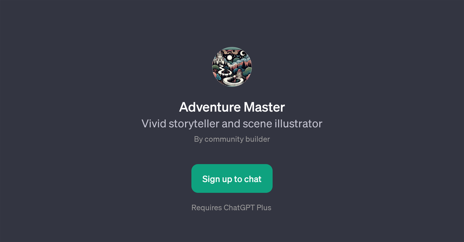Adventure Master website