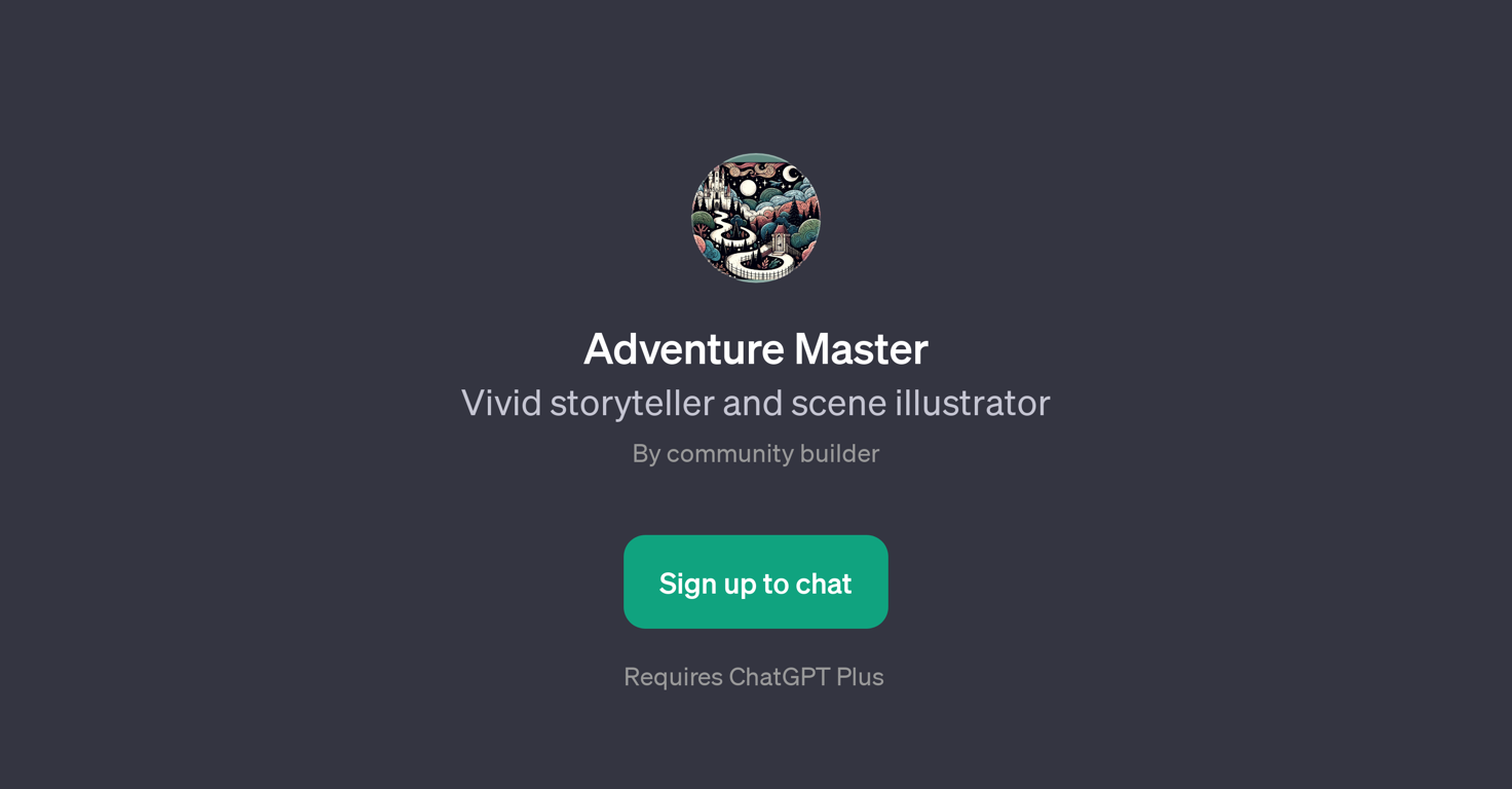 Adventure Master website