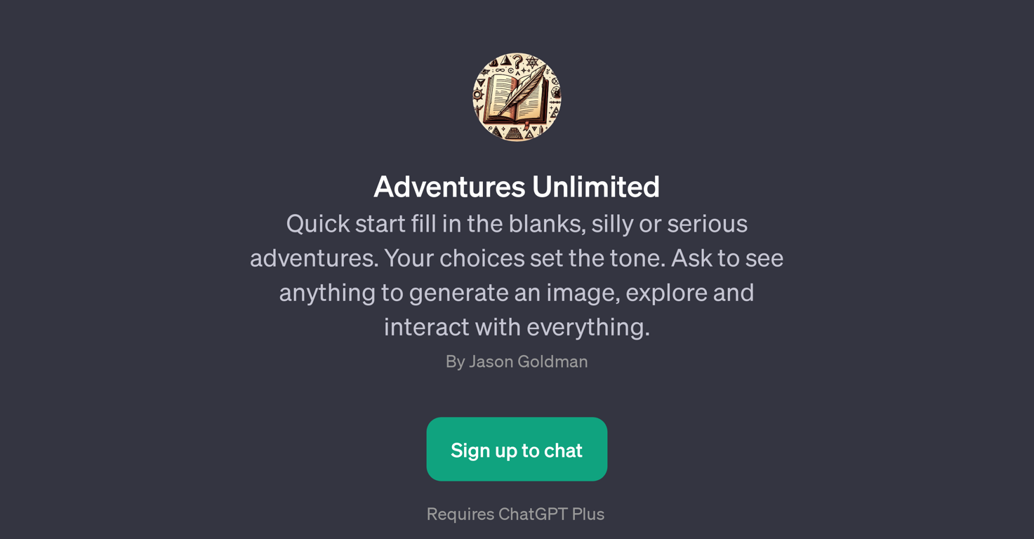 Adventures Unlimited website