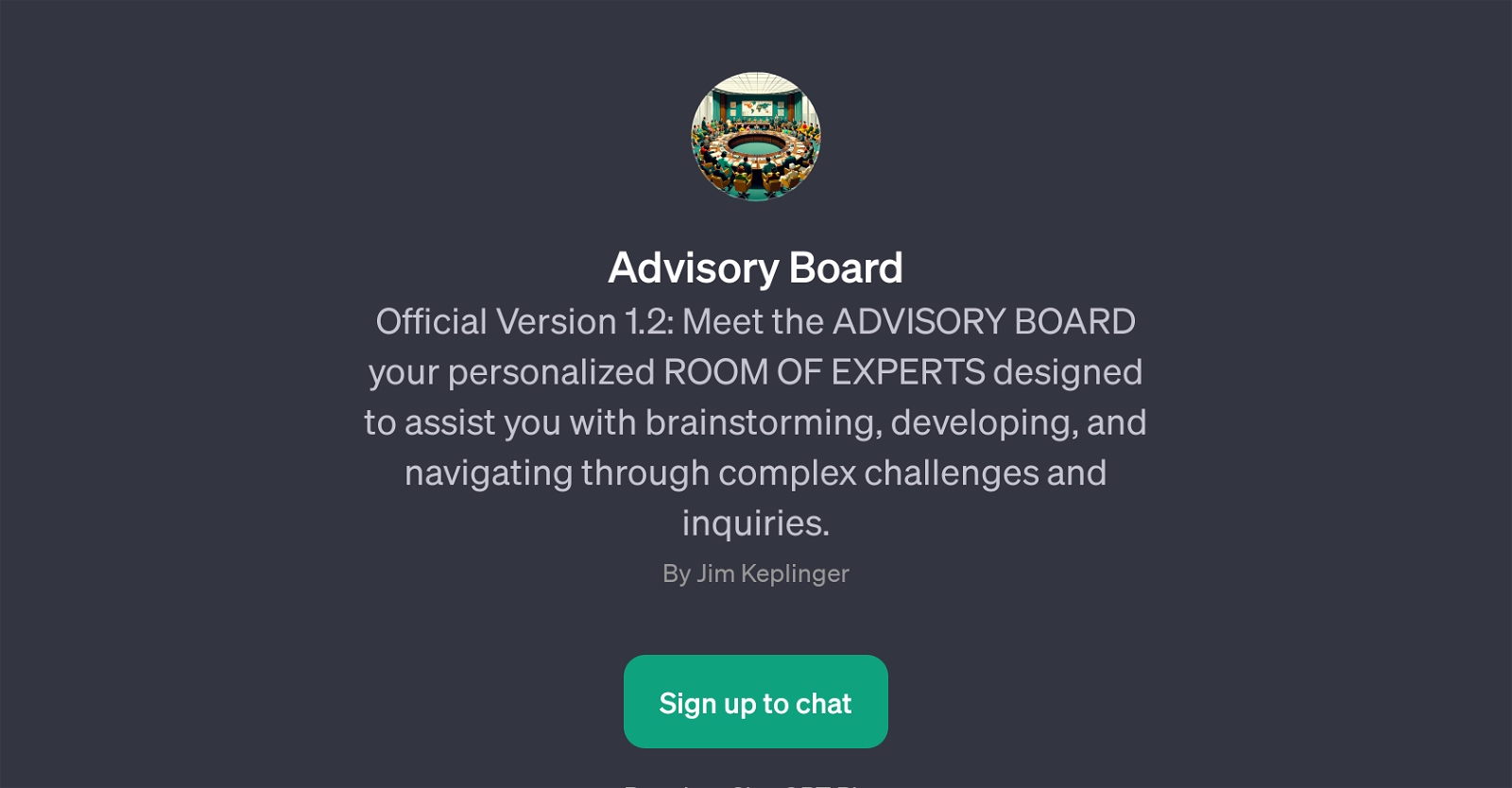 Advisory Board website