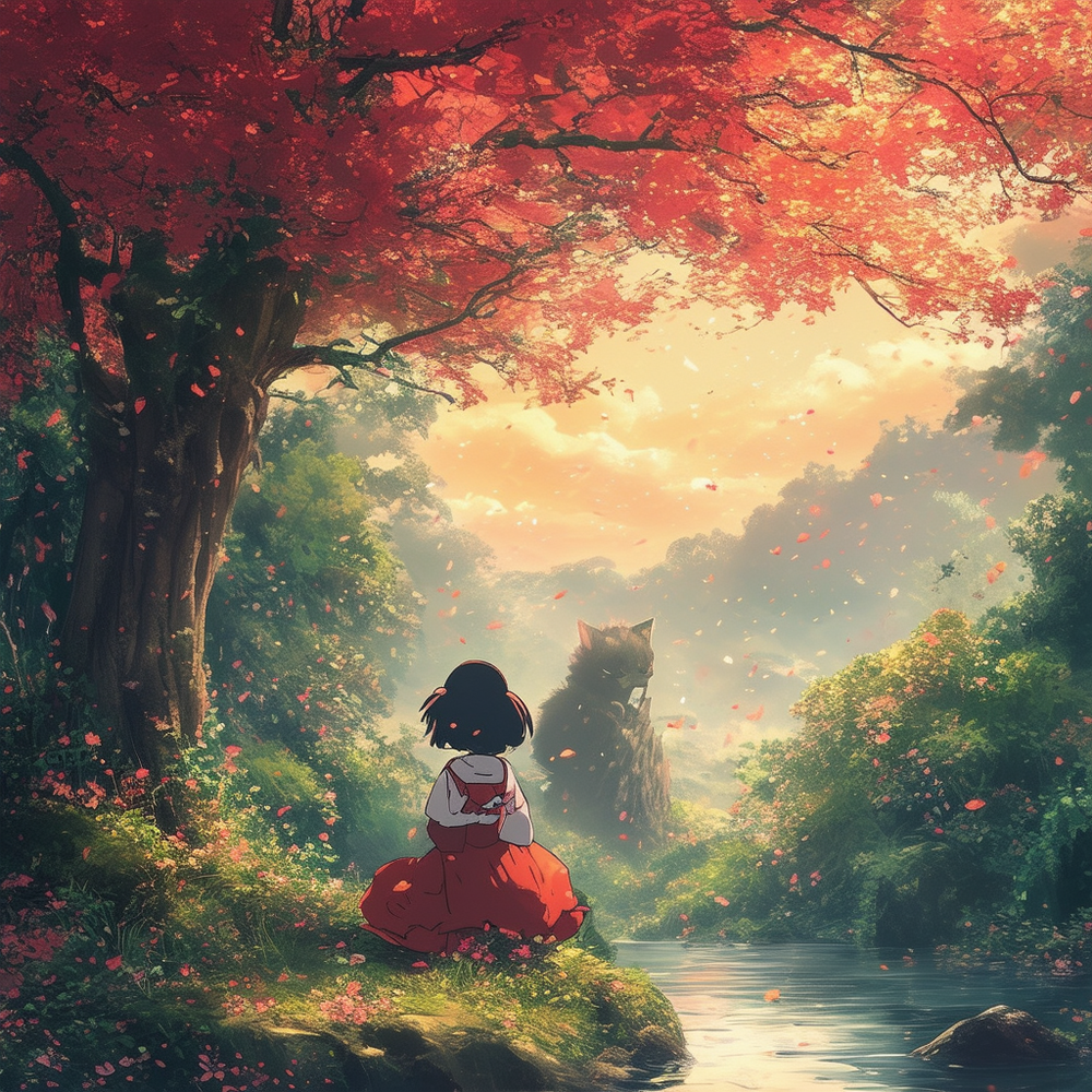 aesthetic Ghibli art Generator website