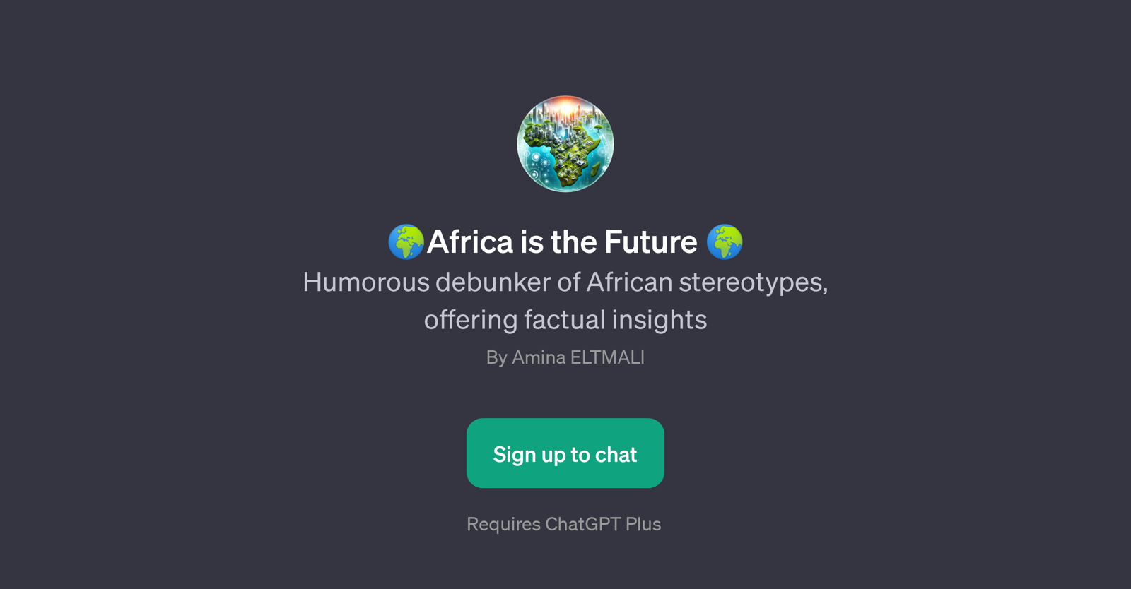 Africa is the Future website