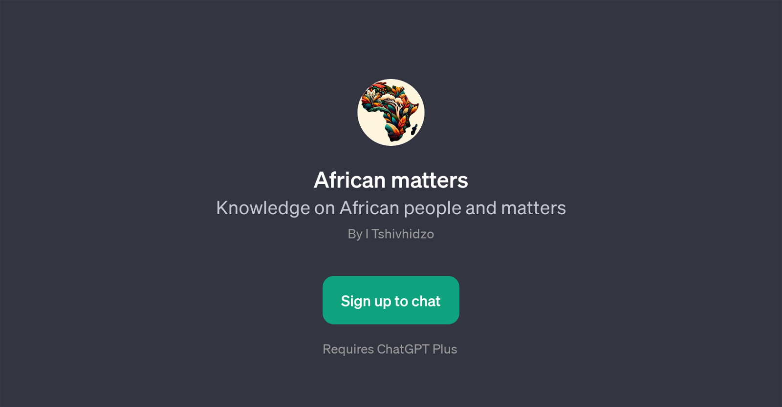 African Matters website