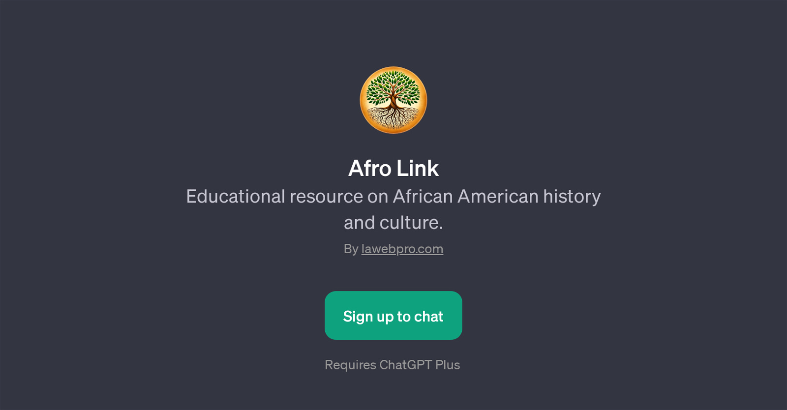 Afro Link website