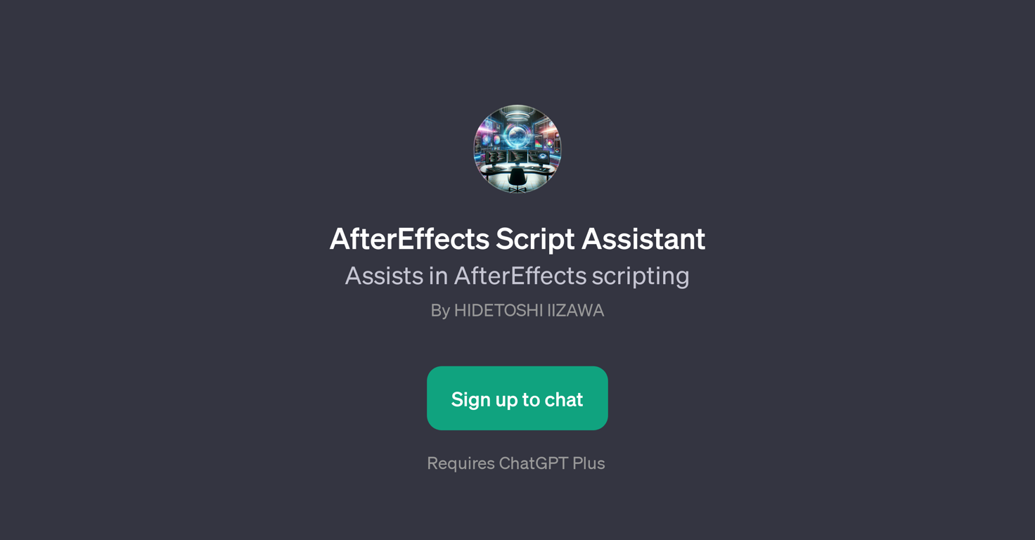 AfterEffects Script Assistant website