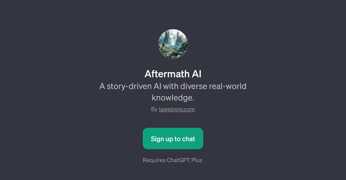 Aftermath AI website