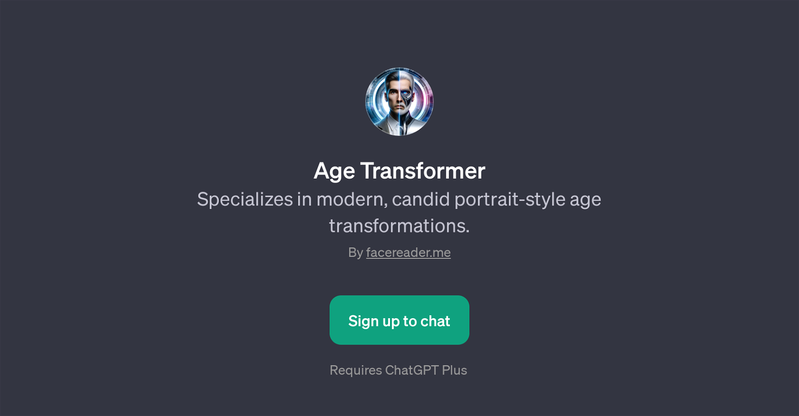 Age Transformer website
