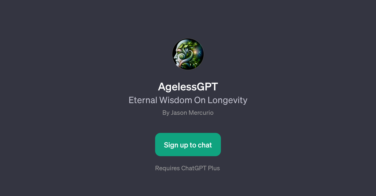 AgelessGPT website
