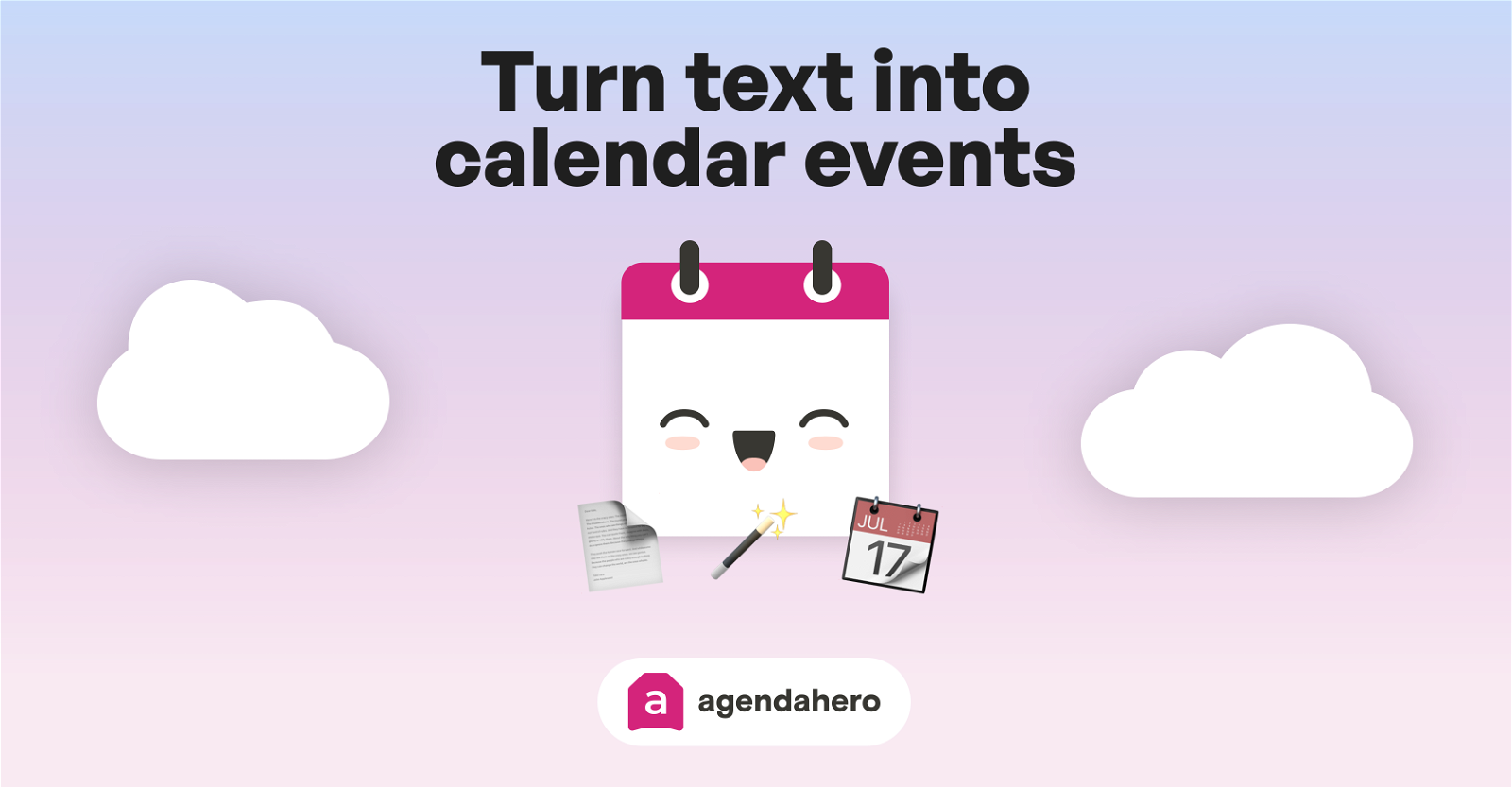 Agenda Hero website