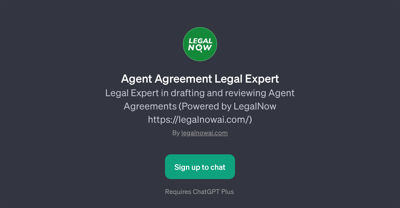 Agent Agreement Legal Expert website