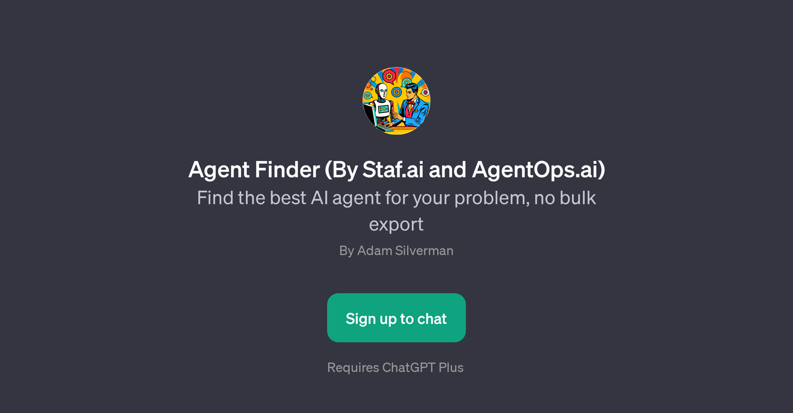Agent Finder website