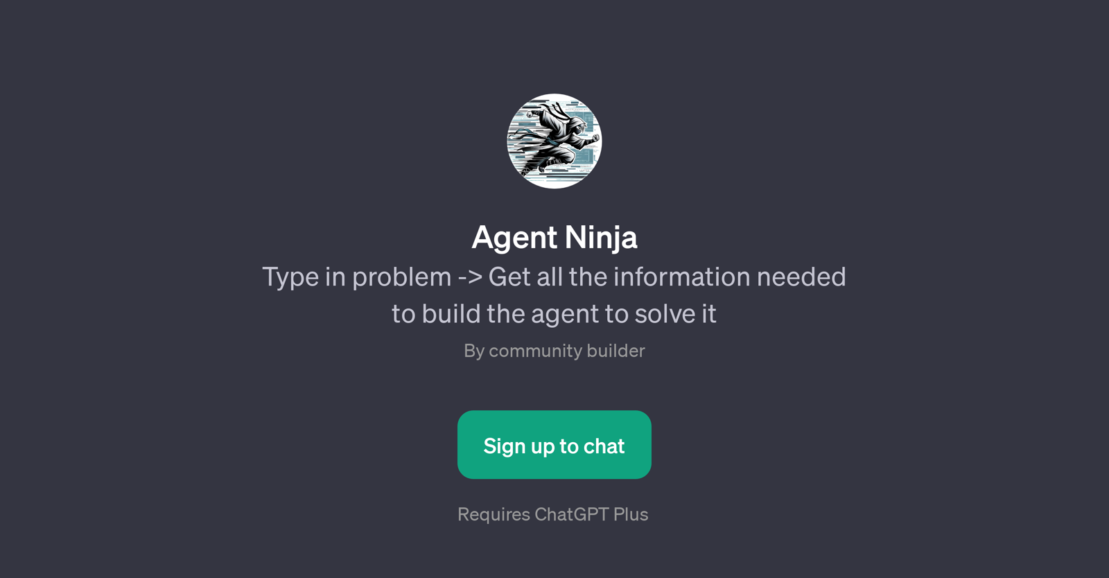 Agent Ninja website
