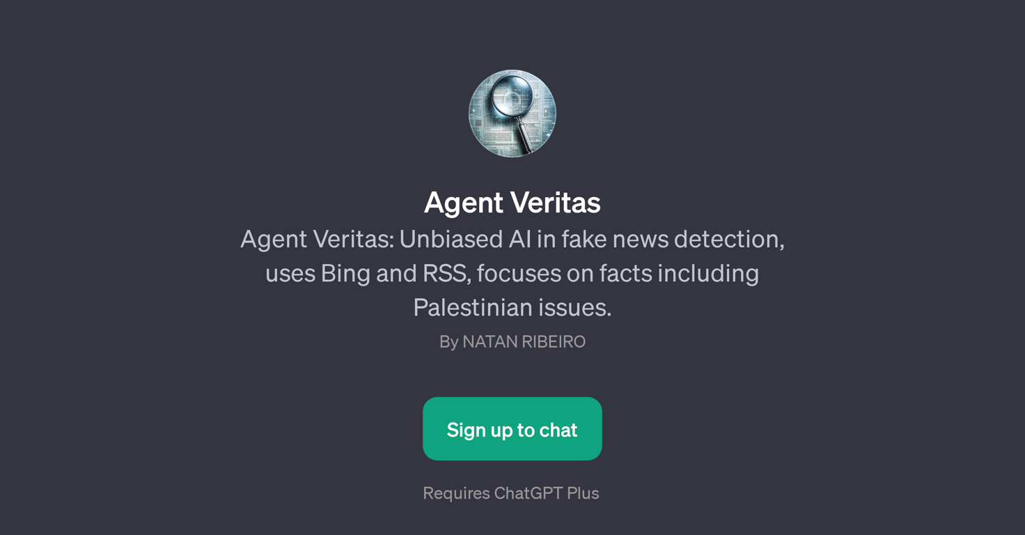 Agent Veritas website