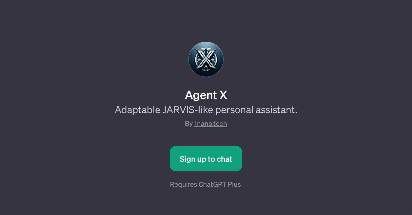 Agent X website