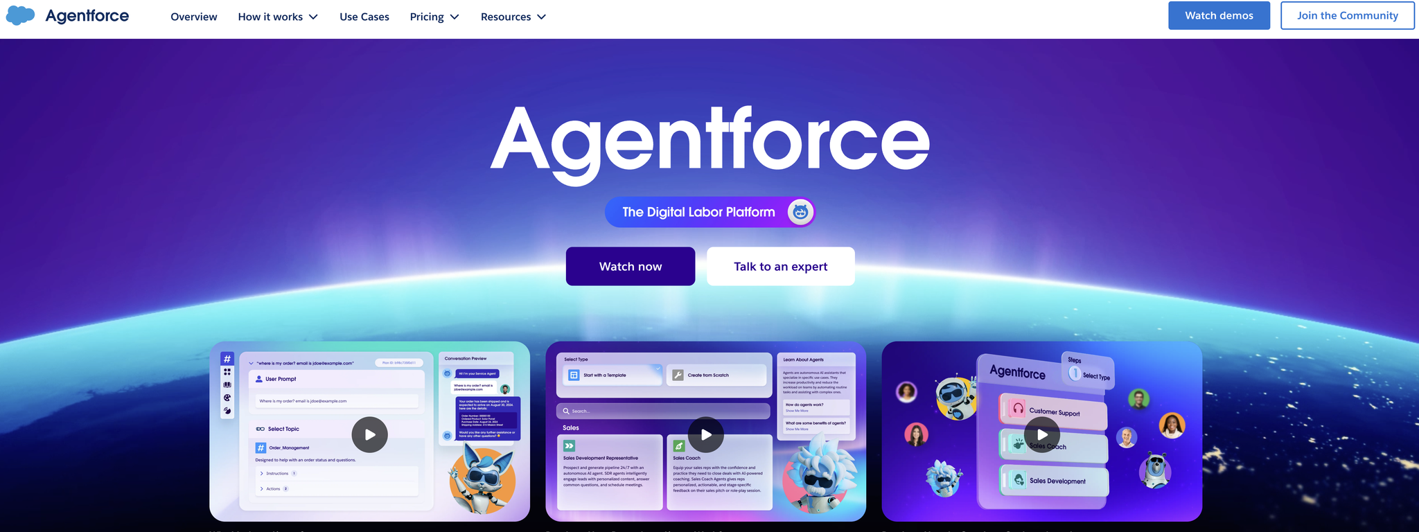 Agentforce website