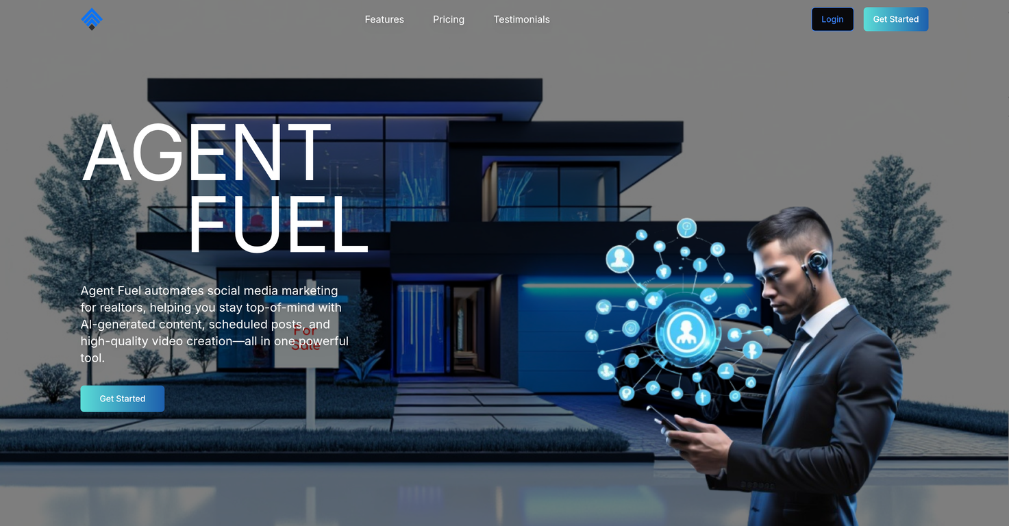 Agentfuel website