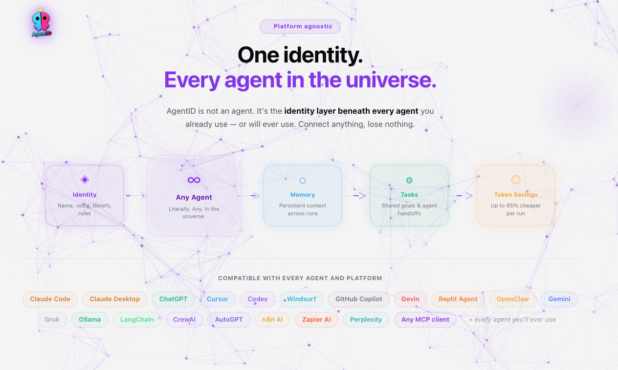 AgentID website