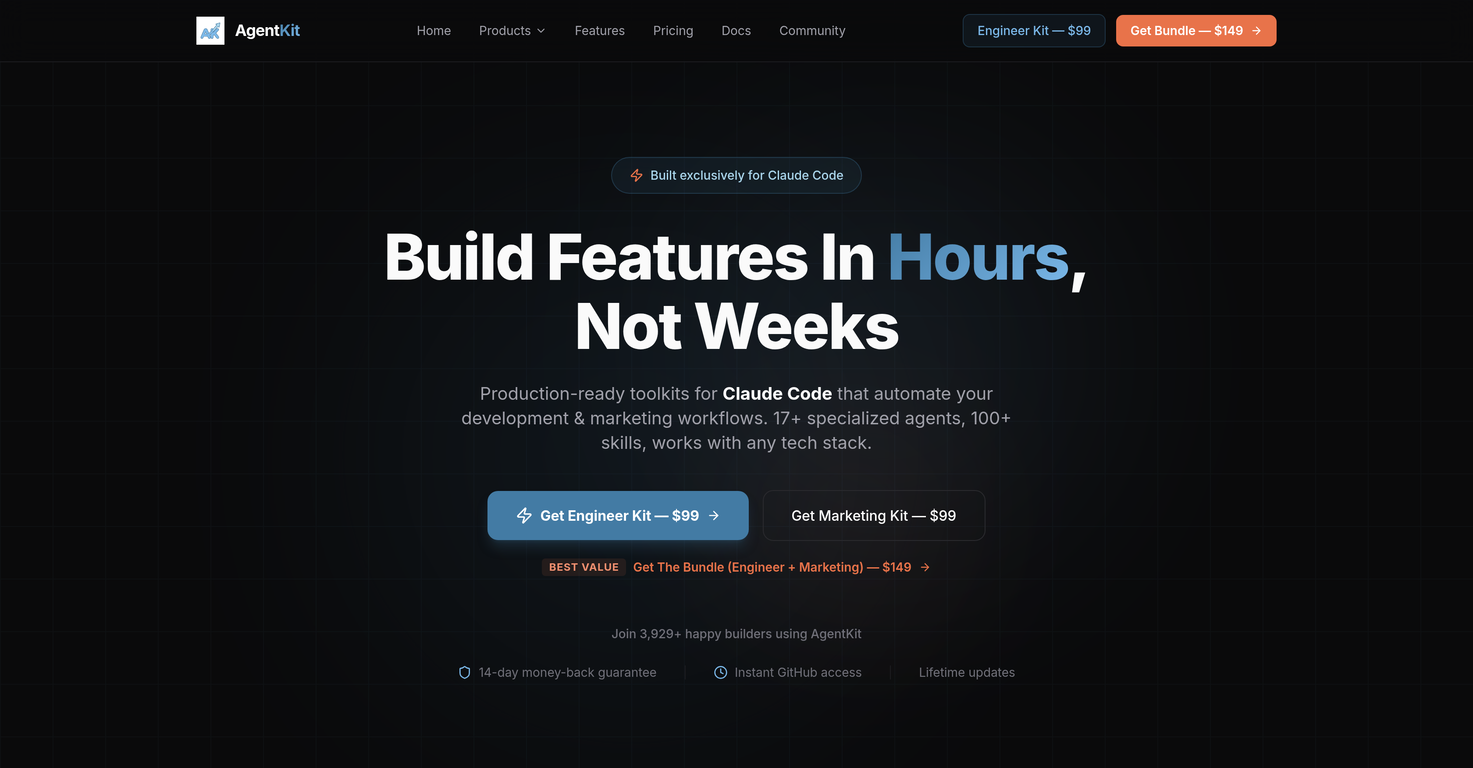 AgentKit website