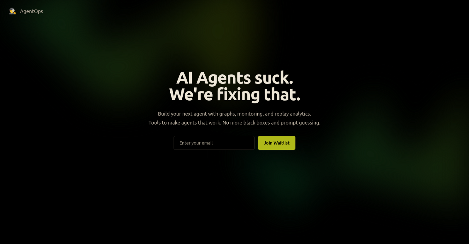 Agentops website