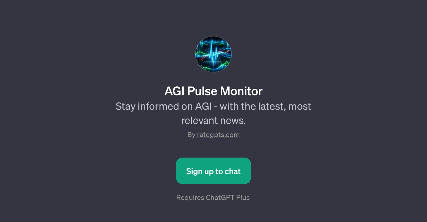 AGI Pulse Monitor website
