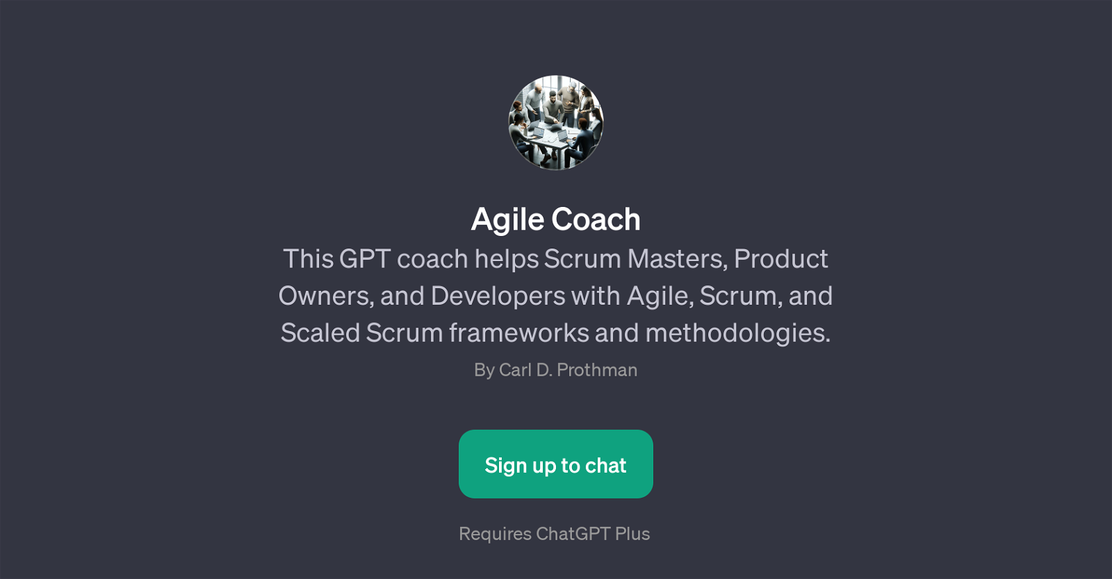 Agile Coach website