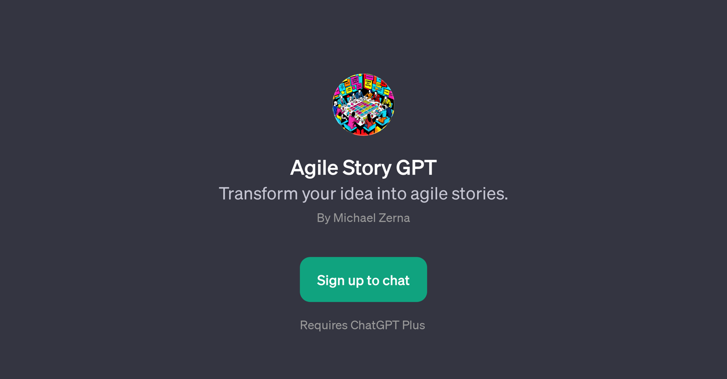 Agile Story GPT website