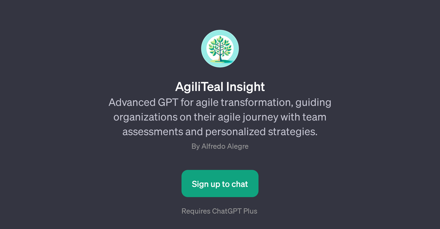 AgiliTeal Insight website