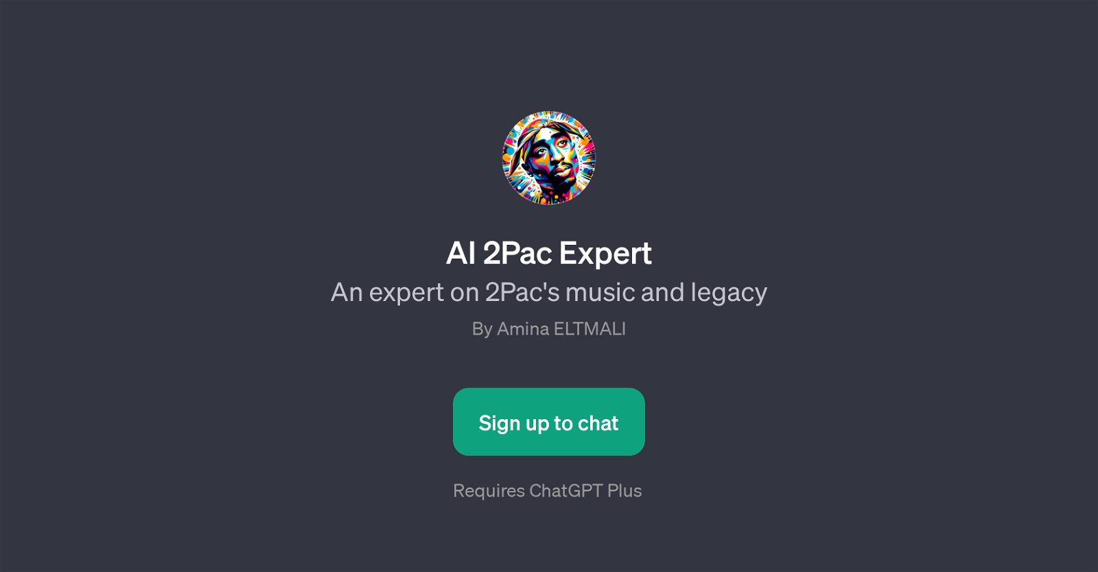 AI 2Pac Expert website
