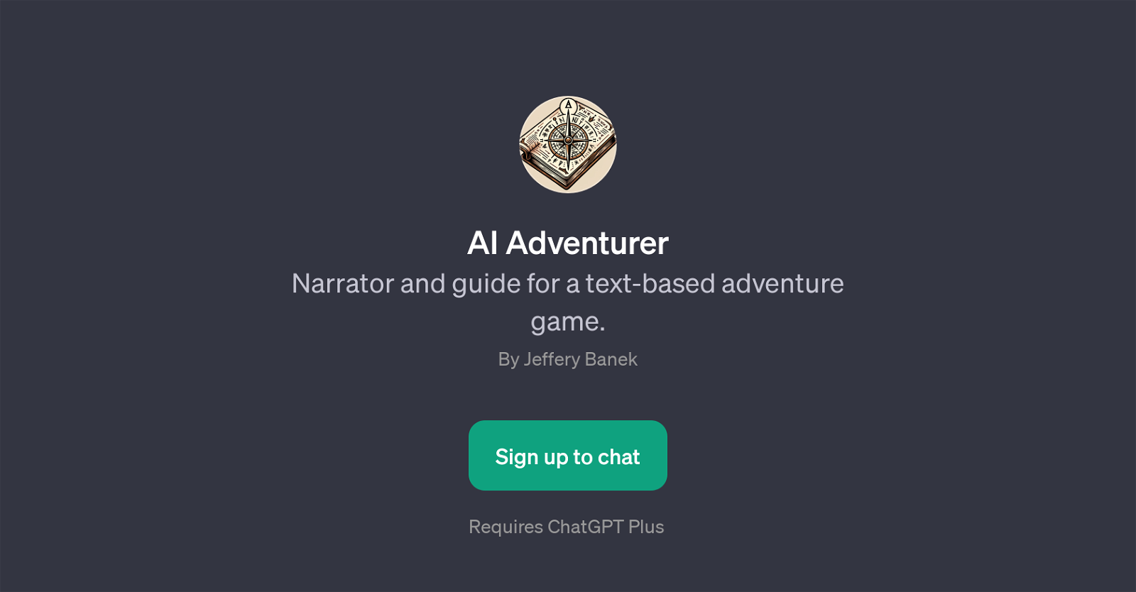 AI Adventurer website
