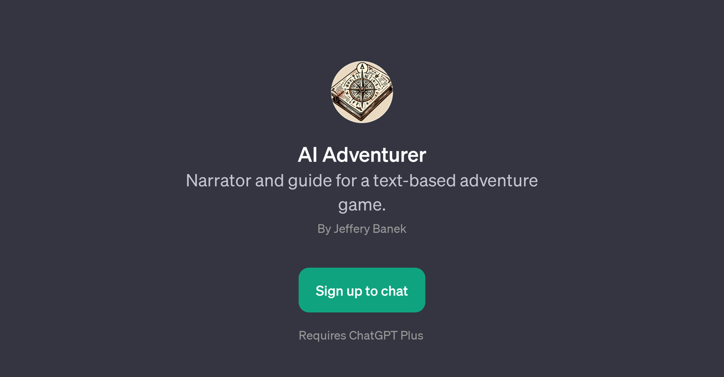 AI Adventurer website