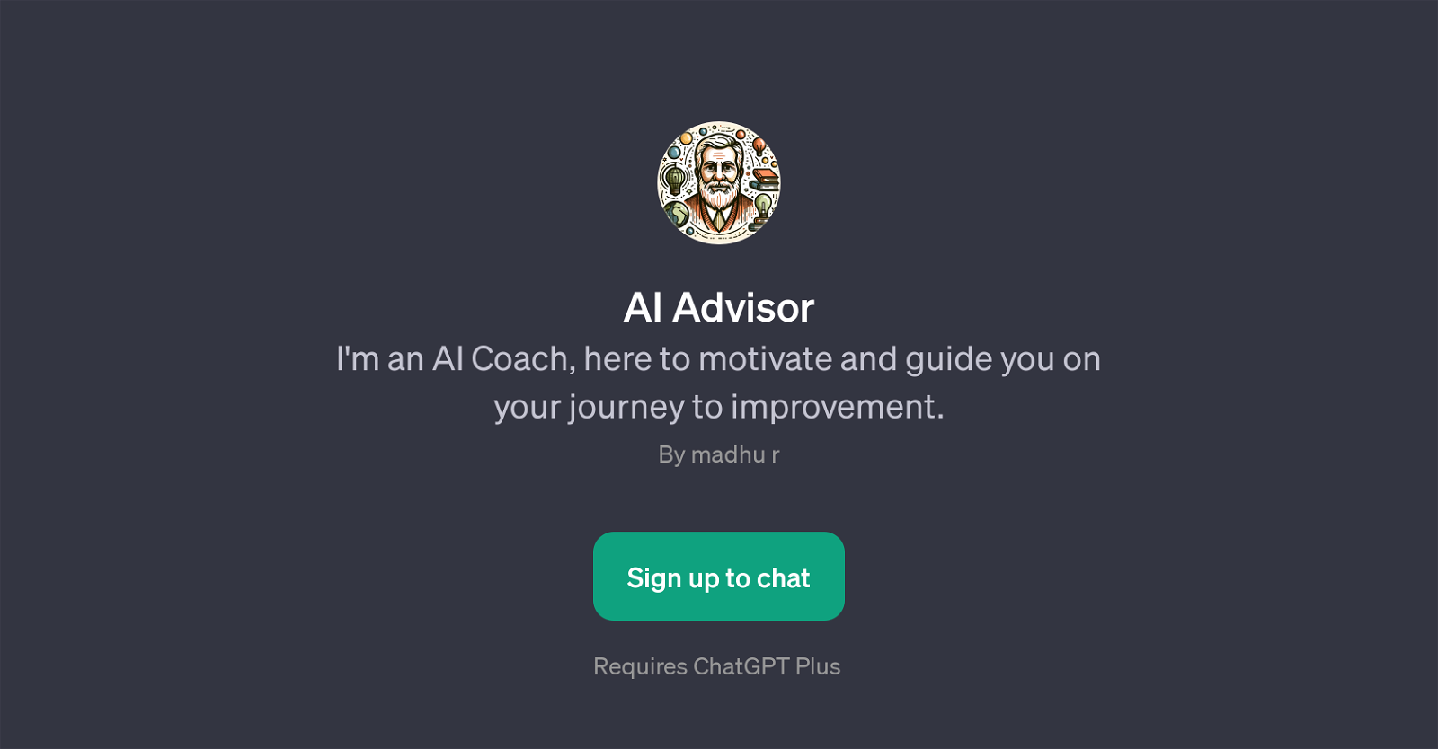 AI Advisor website