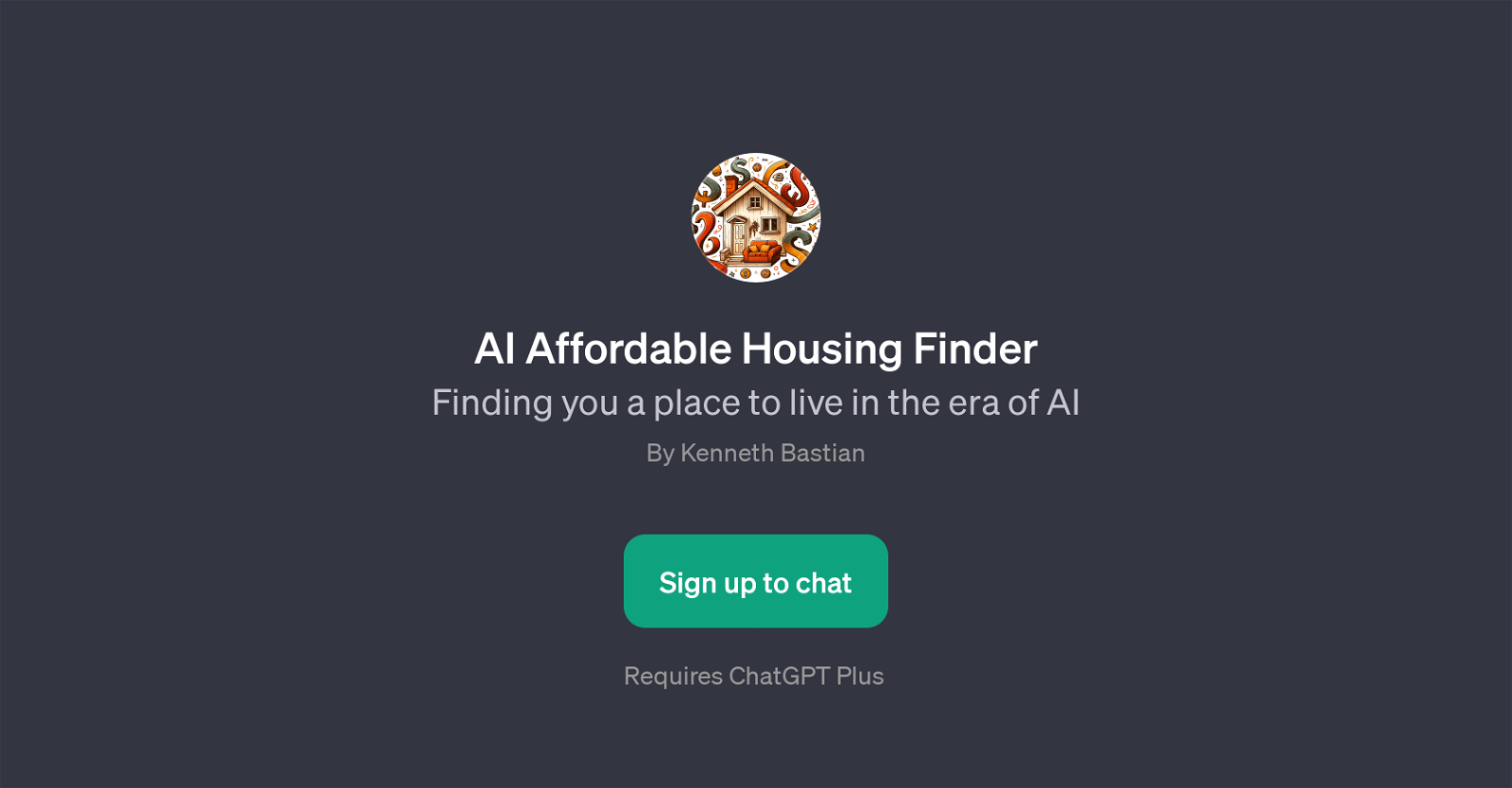 AI Affordable Housing Finder website