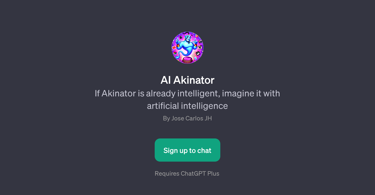AI Akinator website